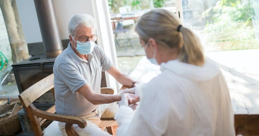 Nurse at a long-term care facility